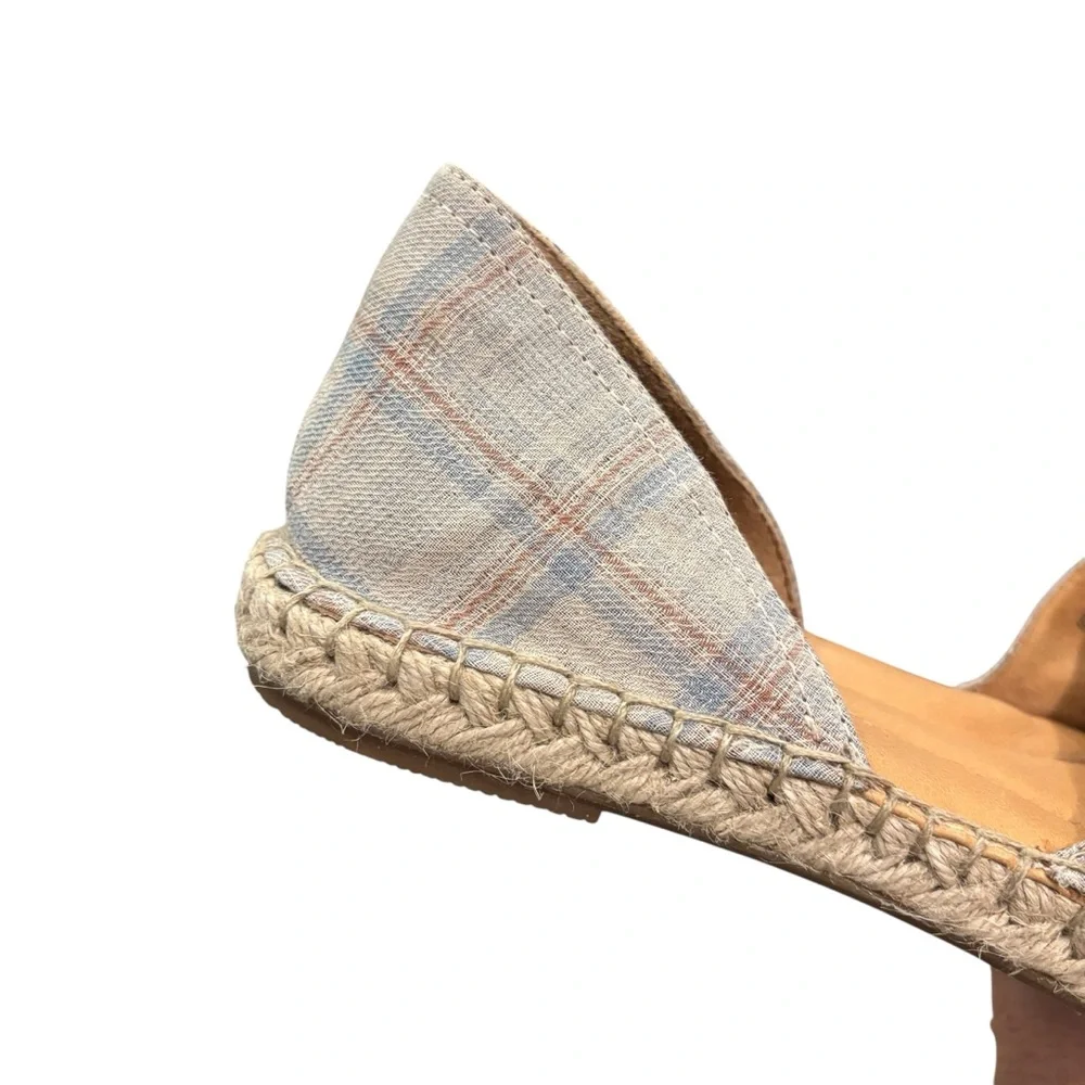 BORN Women's Espadrille Plaid Seak Sandal 10
